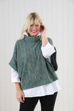 Goose Island 1572 Multi Fleck Cowl Neck Poncho (4 Colours)