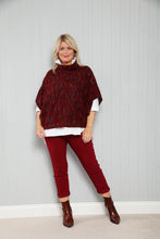 Goose Island 1572 Multi Fleck Cowl Neck Poncho (4 Colours)