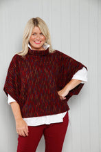 Goose Island 1572 Multi Fleck Cowl Neck Poncho (4 Colours)