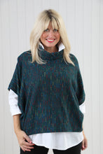 Goose Island 1572 Multi Fleck Cowl Neck Poncho (4 Colours)