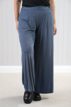 Goose Island 4571 Sorrento Plain Fine Ribbed Stretchy Wide Leg Trousers (4 Colours)