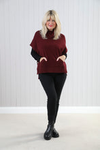 Goose 4626 Cowl Neck Button Side Tunic Style Top (5 Colours)