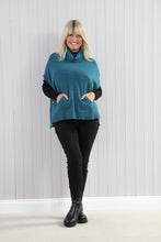 Goose 4626 Cowl Neck Button Side Tunic Style Top (5 Colours)