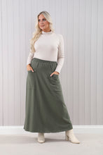 Goose Island 4659 Plain Jersey A-Line Skirt With Pockets (2 Colours)