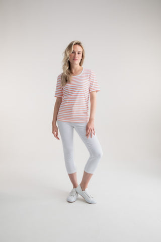 Marble 7840 Classic Round Neck Short Sleeved Cotton T-Shirt (3 Colours)