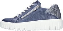 Waldlaufer 941005 200 206 Livia Sky Blue Jeans Leather Trainers