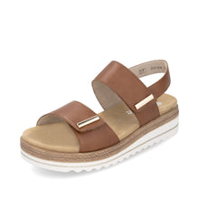 Remonte D0Q59-24 Lugano Brown Leather Sandals