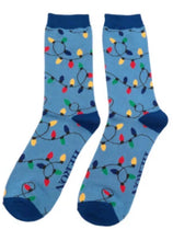 Mr Heron Bamboo Christmas Lights Socks (2 Colours)