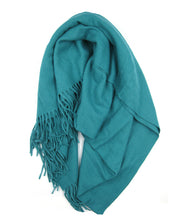 Plain Classic Cashmere Blend Pashmina Style Scarf (12 Colours)