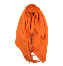 Plain Classic Cashmere Blend Pashmina Style Scarf (12 Colours)