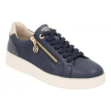 Remonte D2E00-14 Lugano Leather Pacific Navy Blue Trainers