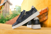 Remonte D2E00-14 Lugano Leather Pacific Navy Blue Trainers