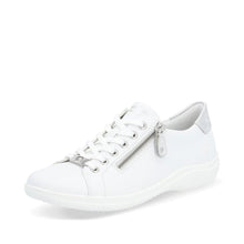 Remonte D1E03-80 White Leather Trainers