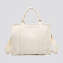 The Soft Plain Tote Bag Styled Grab Bag With Detachable Strap (3 Colours)