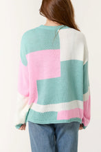 Block Colour Round Neck Light Knit Jumper (2 Colours)