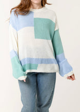 Block Colour Round Neck Light Knit Jumper (2 Colours)