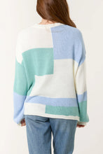 Block Colour Round Neck Light Knit Jumper (2 Colours)