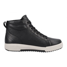 Rieker Evolution W0164-00 Castor Black Lace-Up Ankle Trainer Boots