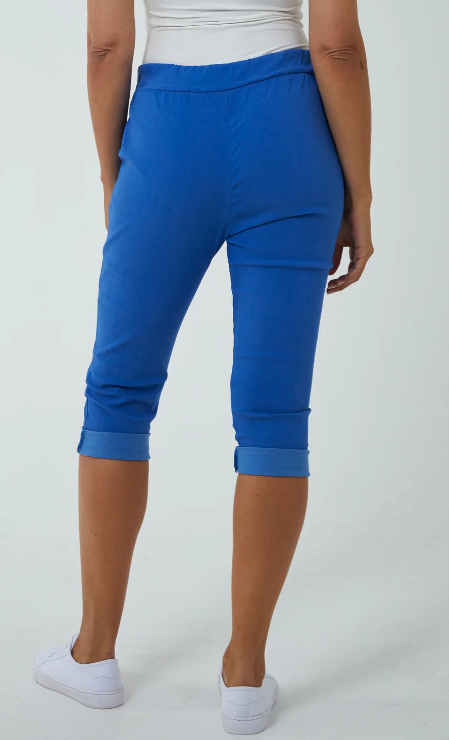 Super Stretchy Drawstring Capri Trousers (8 Colours) – Missy