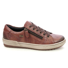 Remonte D0700-22 Ottawa Tan Leather Tex Lace-Up Trainers