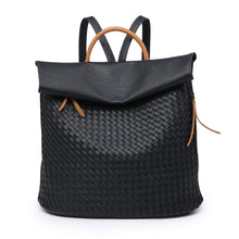 Plain Weave Effect Backpack (5 Colours)