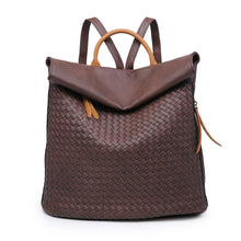 Plain Weave Effect Backpack (5 Colours)