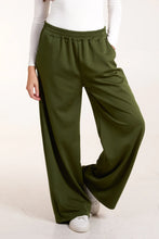 Plain Stretchy Jogger Style  Wide Leg Trousers (2 Colours)