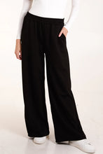 Plain Stretchy Jogger Style  Wide Leg Trousers (2 Colours)