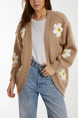 Daisy Chunky Knit Cardigan (2 Colours)