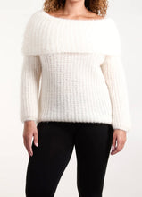 Off The Shoulder Bardot Style Fluffy Jumper (3 Colours)