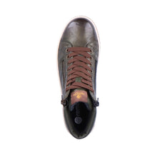 Remonte D0772-52 Ottawa Forest Green Leather Tex High Top Trainer Boots