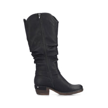 Rieker 936700-00 Corrales Black Long Tex Boots