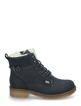 Rieker Y9102-14 Lugano Navy Blue Tex Walking Ankle Boots