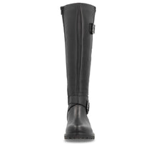 Remonte X Liz Hurley R6593-00 Odeon Black Leather Knee High Long Boots