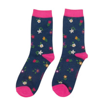 Miss Sparrow Tiny Flowers Bamboo Socks (3 Colours)