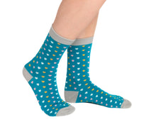 Miss Sparrow SKS256 Hearts Bamboo Socks (3 Colours)