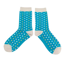 Miss Sparrow SKS256 Hearts Bamboo Socks (3 Colours)