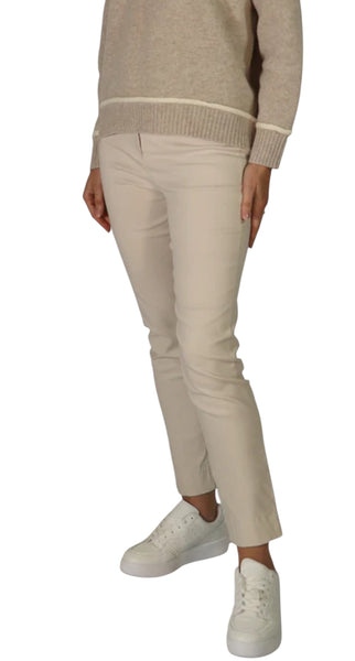 D.E.C.K By Decollage 72102 New Super Slimming Plain Stretchy Full Length Trousers (5 Colours)