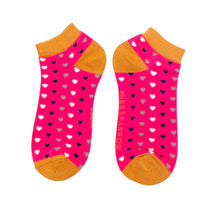 Miss Sparrow SKT012 Hearts Trainer Bamboo Socks (3 Colours)