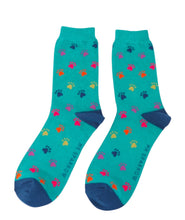 Mr Sparrow MR123 Multi Paw print Bamboo Sock (2 Colours)