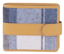 Tweed And Leather Medium Wallet (2 Colours)