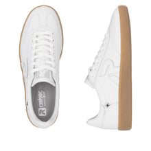 Rieker W2200-90 Manila White Leather Trainers