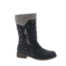 Remonte D8070-01 Mombasa Black Combination Mid-Calf Tex Boots