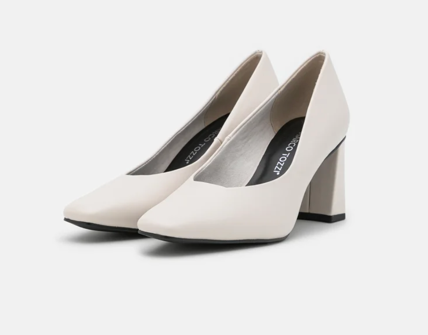 Marco Tozzi 22405-28 Cream Block Heeled Court Shoes – Missy Online: Shoes, Fashion & Based Leeds