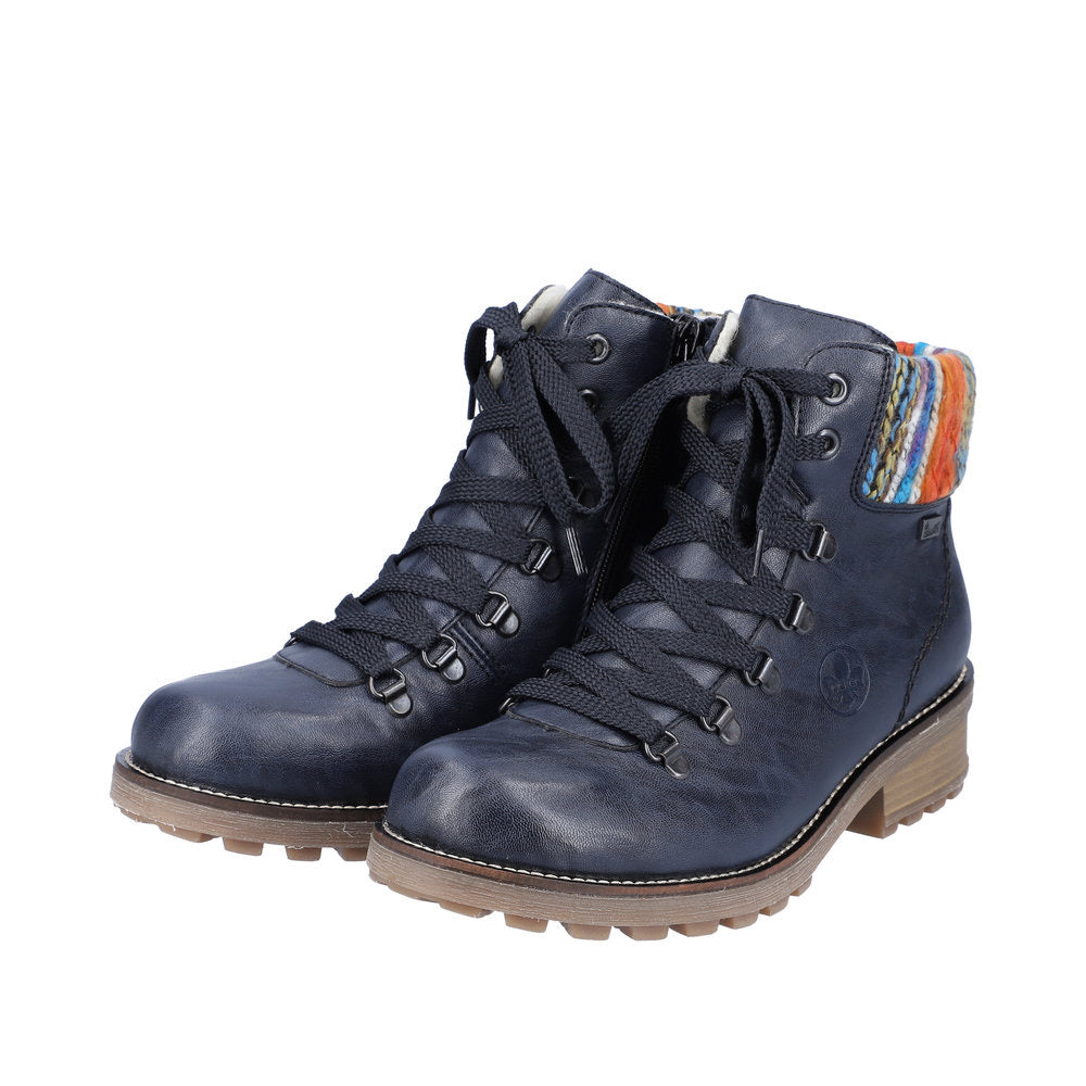Scheiden ik klaag Wat is er mis Rieker Z0445-14 Blue Multi Tex Walking Boots – Missy Online: Shoes, Fashion  & Accessories Based in Leeds