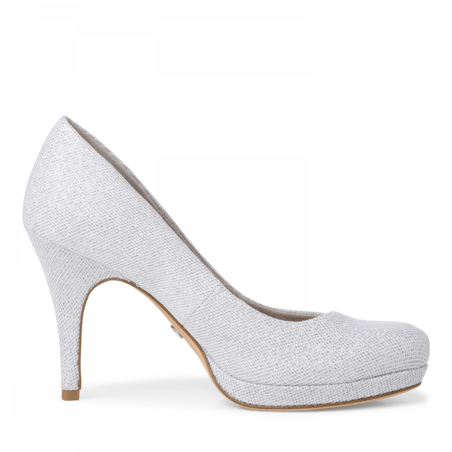 silver heels png